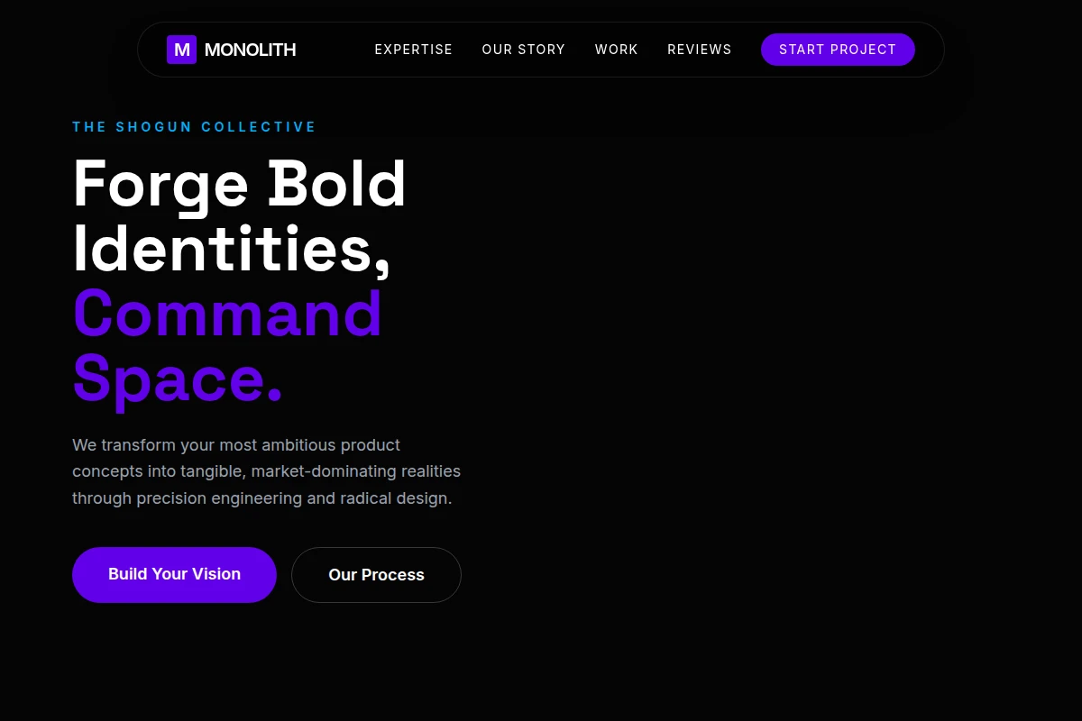 Monolith Product Design