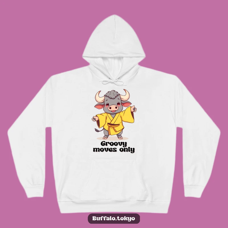 Funny Buffalo Dance Hoodie: Get Cozy with this Whimsical Character