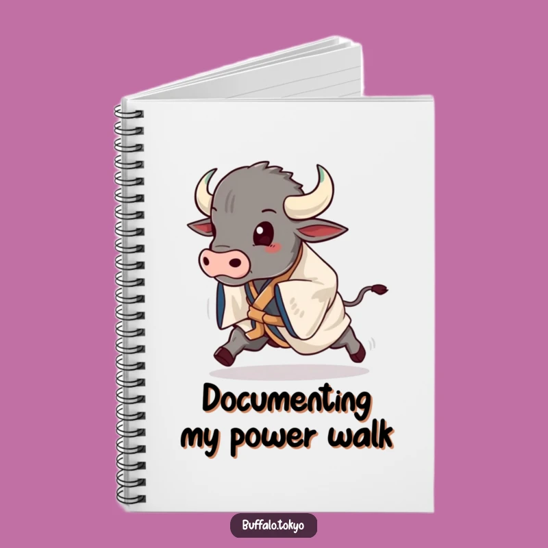 Funny Buffalo Kimono Notebook: Journal Stride Gift for Writers